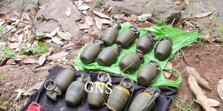 J&K Police recovered 19 Grenades
