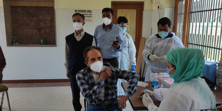 Vaccination drive for journalists organized by Information Department, Media persons have been categorised as a priority group for vaccination: JD Info Haris Handoo