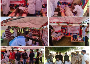 Police organises blood donation camp in Baramulla