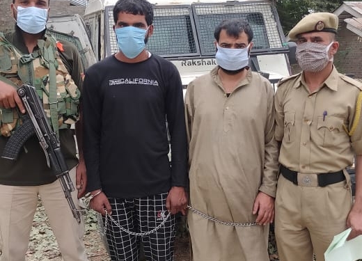 02 absconders arrested after 12 years in Budgam: Police.