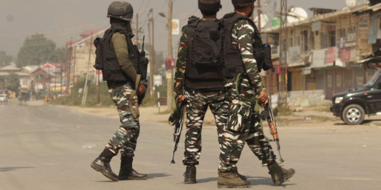 Pampore Encounter Images