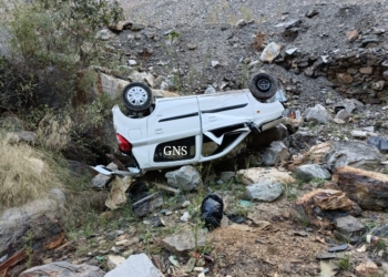 Kashmiri Youth Dies As Brand New Car Falls Into Rivulet