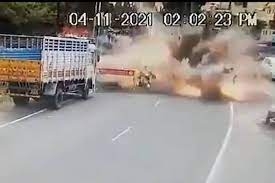 WATCH VIDEO: Father, son die after firecrackers loaded on scooter explode
