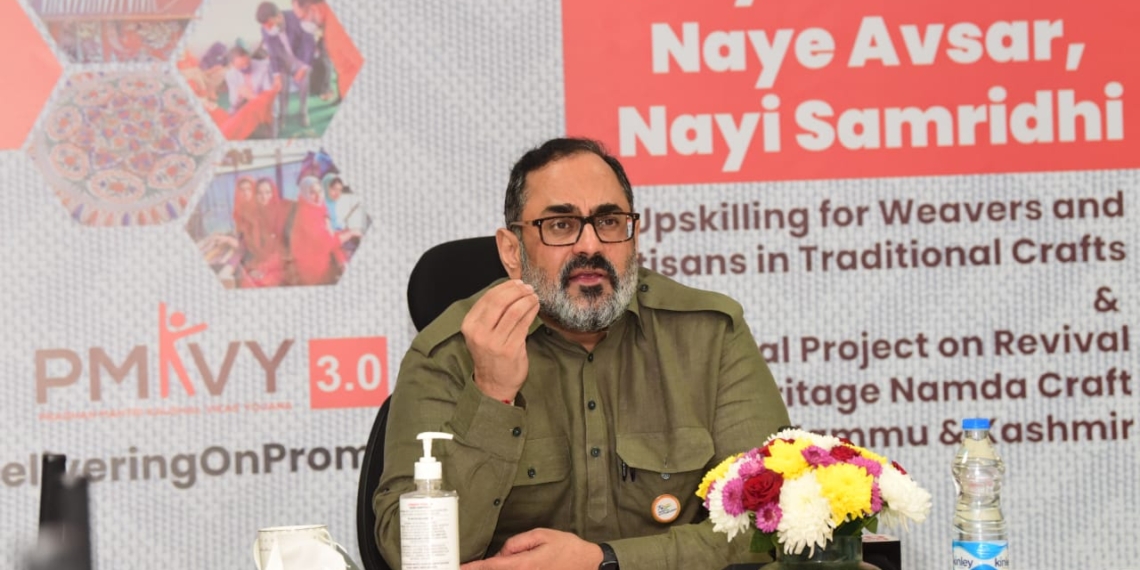 MSDE launches pilot projects to revive and catalyze the traditional Namda Craft and upskill the Artisans and Weavers of Kashmir