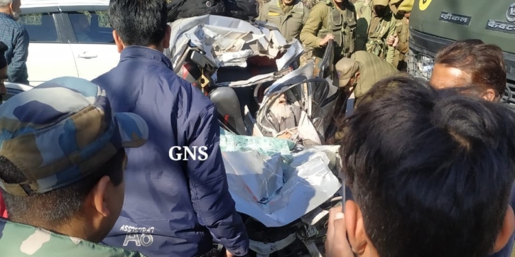 Retired Cop Killed, 6-Yr-Old Girl Among 4 Injured In Army-Private Car Accident In Rajouri