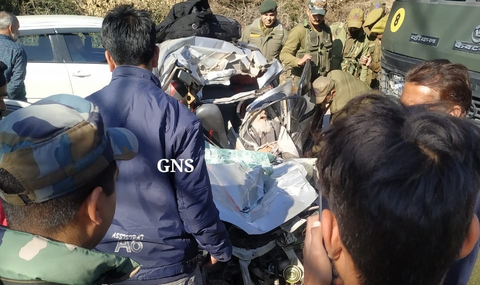 Retired Cop Killed, 6-Yr-Old Girl Among 4 Injured In Army-Private Car Accident In Rajouri