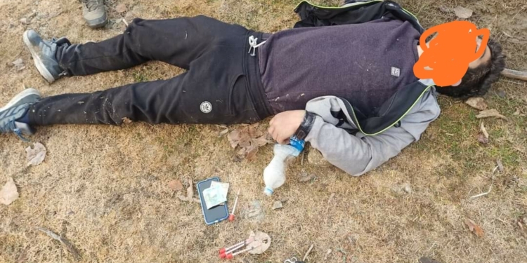 Unidentified male body found in Kashmir