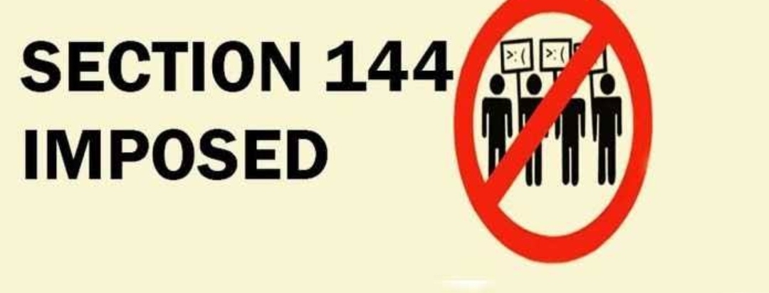 SECTION 144 IMPOSED IN THIS KASHMIR DISTRICT