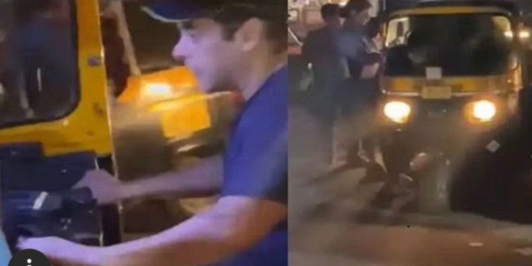 Video of Salman Khan Driving an Auto in Panvel Goes Viral