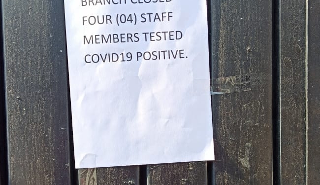 JK Bank Srinagar Branch Closed For Public After 4 Employees Test COVID-19 Positive