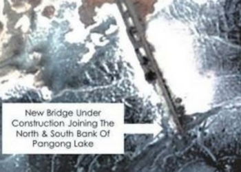 NEWS ABOUT China is constructing a bridge in Eastern Ladakh