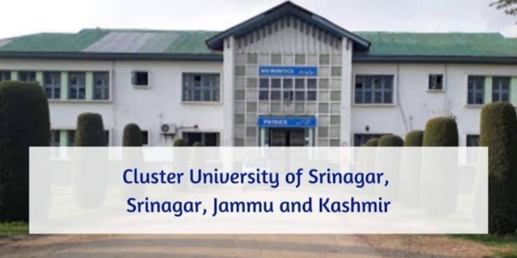 Cluster University Srinagar Postpones all Exams