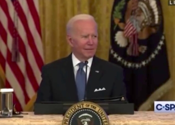 Watch: ’What a stupid son of a b**h’: US President Joe Biden caught on mic slamming reporter at press conference