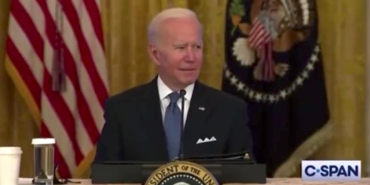 Watch: ’What a stupid son of a b**h’: US President Joe Biden caught on mic slamming reporter at press conference