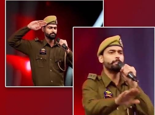 Rapper cop of Jammu and Kashmir awarded by Director General of Police