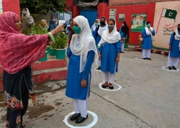 Schools in this country will not be closed despite an alarming increase in COVID-19 cases