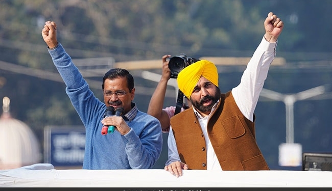 Bhagwant Mann is the AAP’s candidate for Punjab Chief Minister
