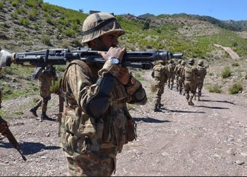 Three terrorists killed in follow-up clearance operation