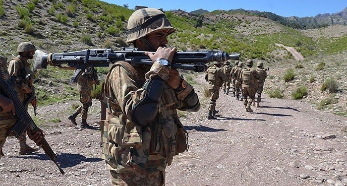 Three terrorists killed in follow-up clearance operation