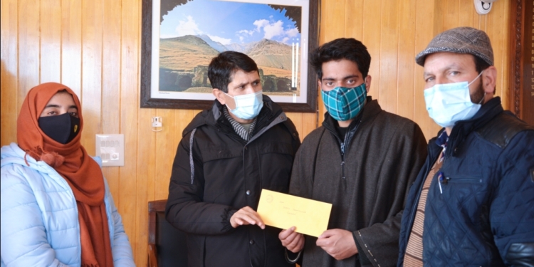 District Administration, felicitates another NEET qualifier