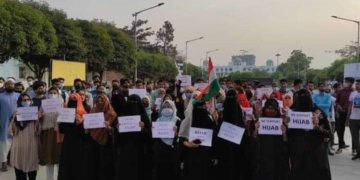 Hijab controversy: Now Aligarh College Bans Entry Of Students With Hijab, Saffron Stole