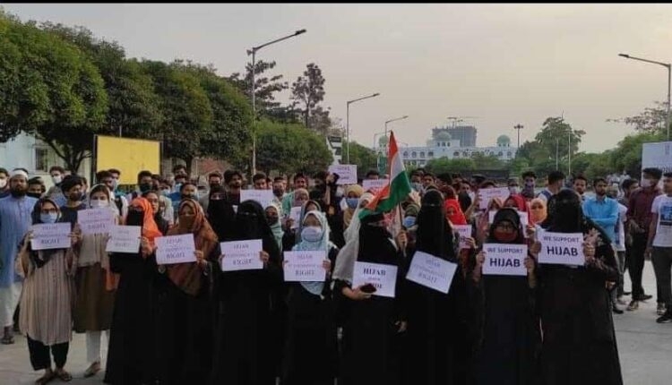 Hijab controversy: Now Aligarh College Bans Entry Of Students With Hijab, Saffron Stole