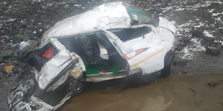 5 Persons Die in Road Accident In Jammu And kashmir