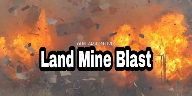 10 killed by landmine,including five women and four children.
