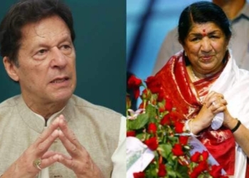 Pakistan PM Imran Khan condoles singing legend’s death,Pak PM has expressed that listening to her songs has given….