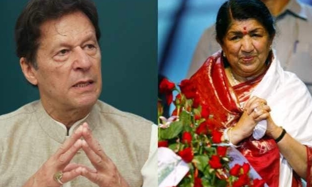 Pakistan PM Imran Khan condoles singing legend’s death,Pak PM has expressed that listening to her songs has given….