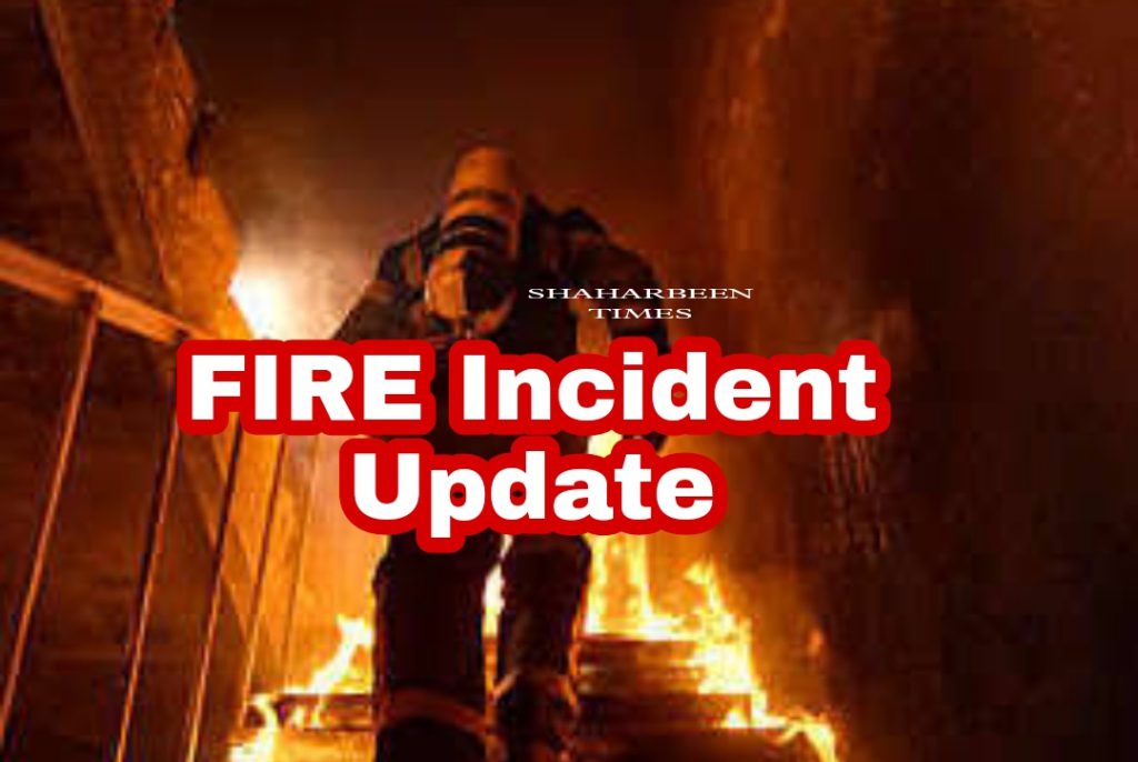 Double storey residential house gutted in a massive fire in Sangam ...