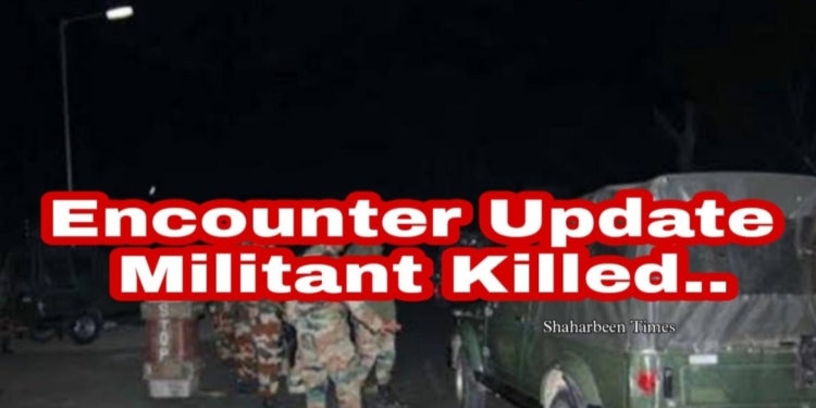 One militant killed in an encounter