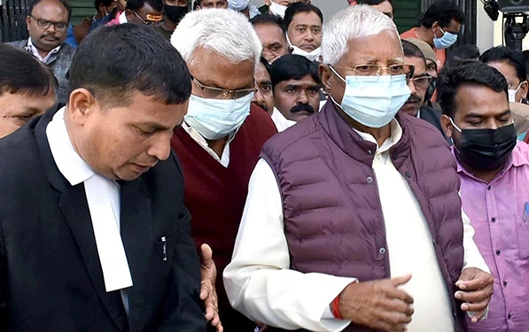Lalu Yadav Gets 5 Years In Jail, Fined Rs 60 Lakh