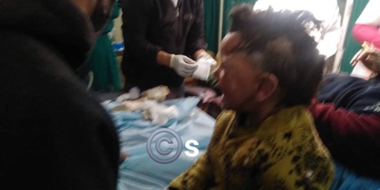Several persons injured in a gas blast at Maternity and Child Care Hospital in Kashmir
