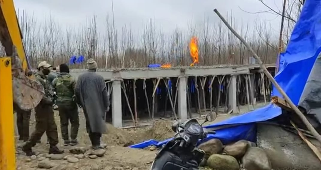 Youth, who set himself ablaze during a demolition drive in Ganderbal,succumbed to his injuries