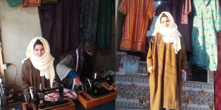 SUCCESS STORY:-Job seeker becomes job provider,life of Afroza Jan of Shopian….