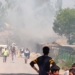Six Policemen injured in stone-pelting in Kashmir, miscreants set cow-shed on fire….