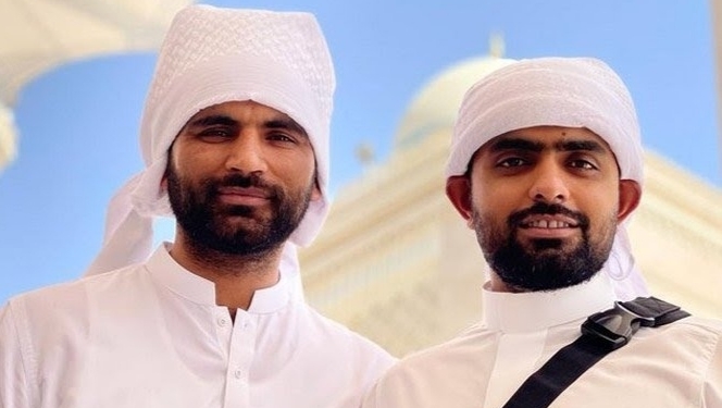 Pakistan team skipper Babar Azam and opener Fakhar Zaman are giving all the recent updates from their ongoing Umrah trip, Fakhar Zaman writes heartfelt post…