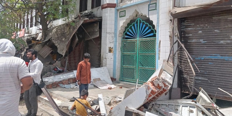 Masjid Gate Razed Even After SC Halts Anti-Encroachment Drive in Jahangirpuri