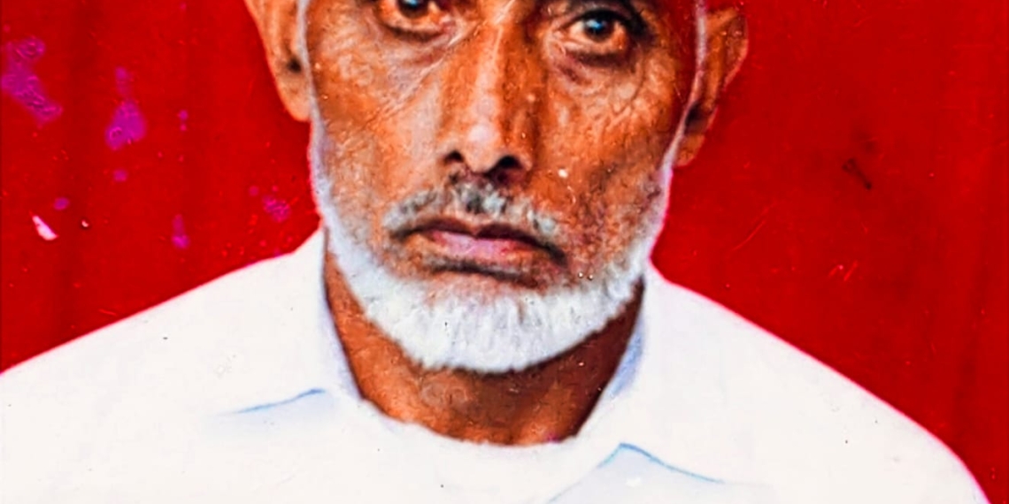 Kashmir University’s former old head gardner who decorated KU with his golden hands is no more