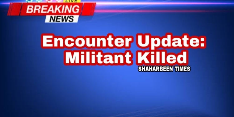 Encounter update: 1 LeT militant killed, searches for other two in progress