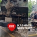 Army Casper Vehicle turns turtle in Srinagar