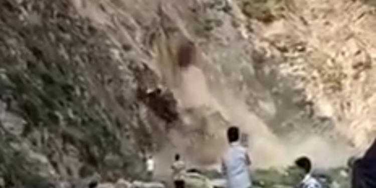 Landslide Closes Road….