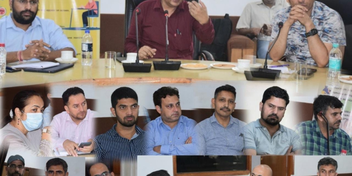 An outreach programme held with All the government officers in coordination of District Administration, Poonch by EPFO, J&K & Ladakh.