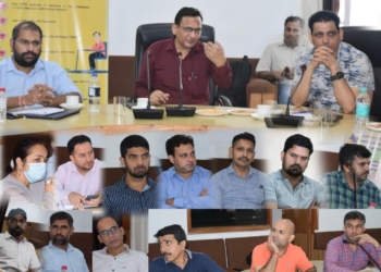 An outreach programme held with All the government officers in coordination of District Administration, Poonch by EPFO, J&K & Ladakh.
