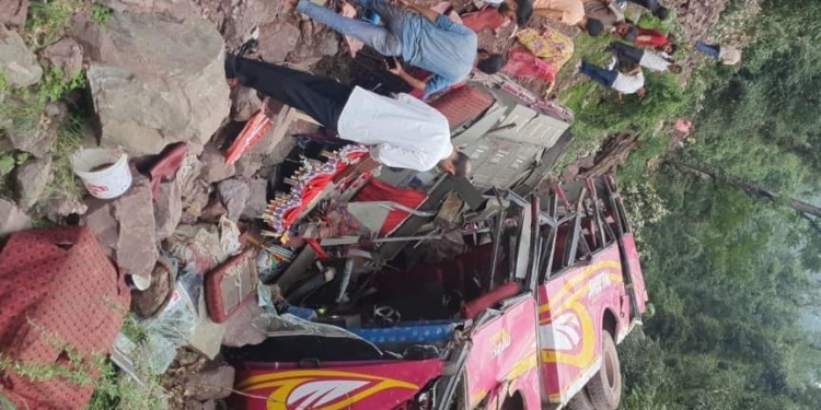 BREAKING: Bus, Carrying Marriage Party, Rolls Down Road in J&K Casualties Feared