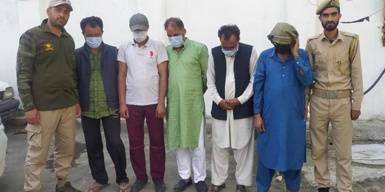 5 Gamblers Held in Mirgund Baramulla, Stake Money Recovered: Police