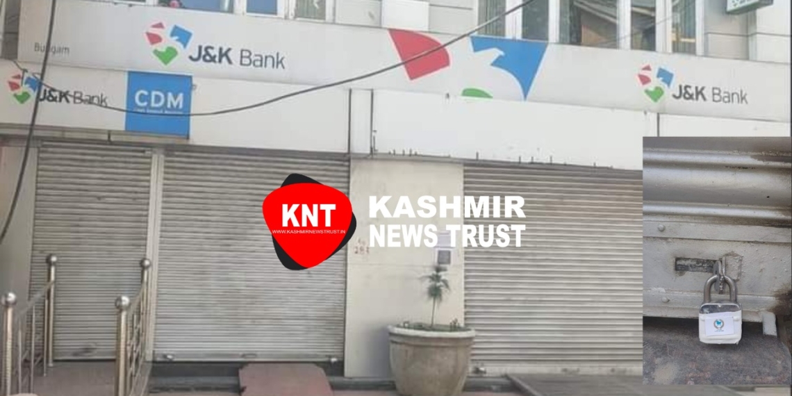 Anjuman Shari Shian seals JK Bank in……