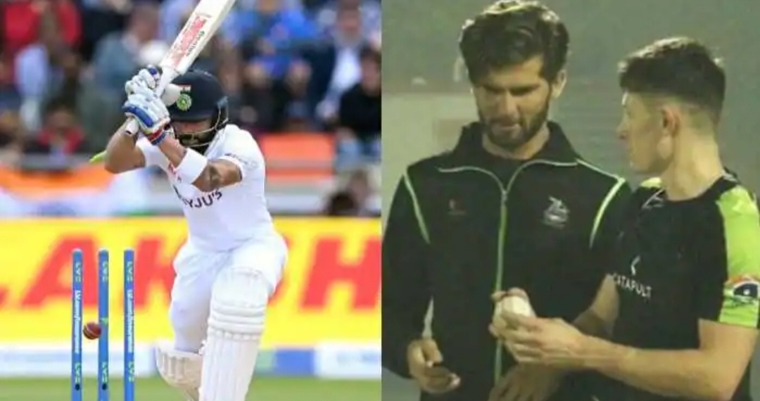 Pakistan pacer Shaheen Afridi behind Kohli’s dismissal? photo of Potts training with Pakistan pacer surface online