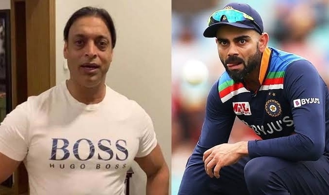 Former Pakistan Pacer Shoaib Akhtar lashes out at Virat Kohli..